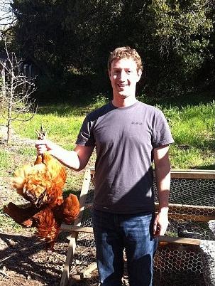 但是你能想到这位脸谱网(facebook)的创始人竟然喜欢"磨刀霍霍向猪羊"
