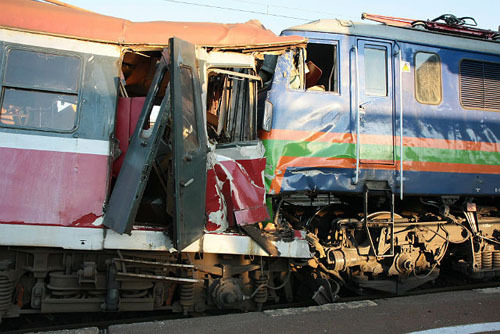 ͼΪ5��27�շ����ڰ�˹��³����г���ײ�¹��ֳ���