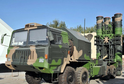 资料图:中国红旗-9防空导弹 资料图:中国红旗-9防空导弹