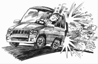 女子醉驾冲入小店致两人受伤 判赔14万拘役3个月