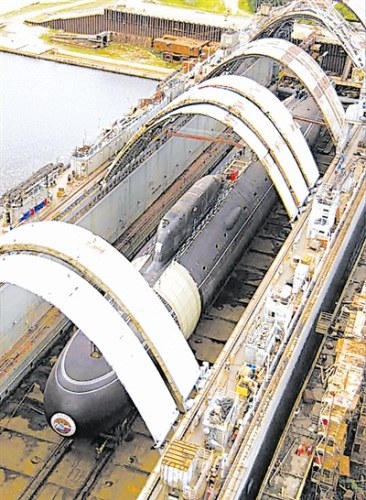 俄“亚森”级攻击型核潜艇 俄“亚森”级攻击型核潜艇