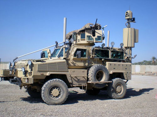 资料图:美军装备的防地雷反伏击车