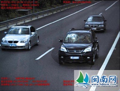 宝马车在高速上 宝马车在高速上