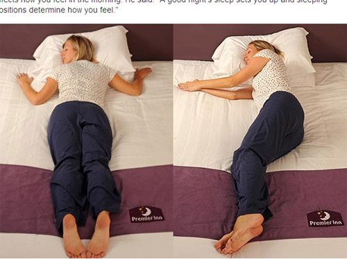 研究称睡姿反映性格特征 蜷缩表示白天压力大