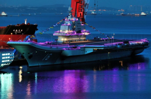 中国航母辽宁舰 中国航母辽宁舰