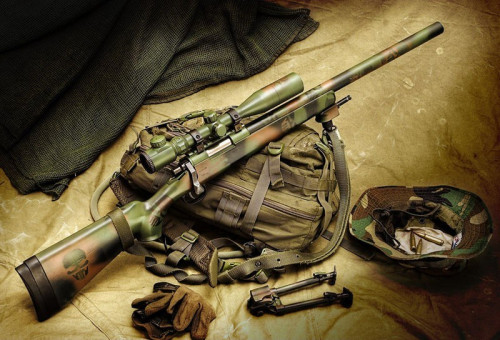 伊战中毙命美大兵多被美制m24狙击步枪猎杀(2)-中新网