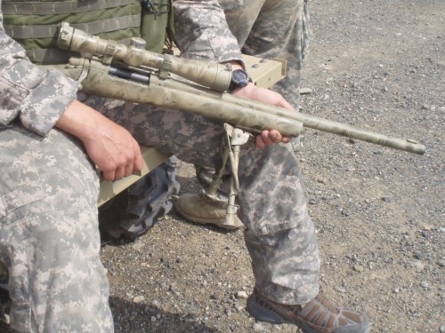 伊战中毙命美大兵多被美制m24狙击步枪猎杀(3)