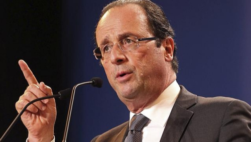 资料图:法国总统奥朗德 资料图:法国总统奥朗德