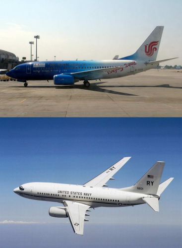 美国海军向波音公司订购两架c-40a运输机(图)-中新网