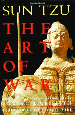 格里菲斯翻译的、亚马逊网站畅销的《孙子兵法》。 格里菲斯翻译的、亚马逊网站畅销的《孙子兵法》。