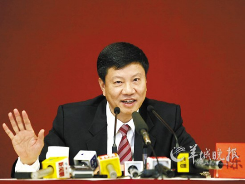 广州市长陈建华:如果要求公示财产我会带头(图)