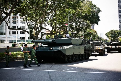 新加坡陆军装备的豹2A4坦克,将进一步升级 新加坡陆军装备的豹2A4坦克,将进一步升级