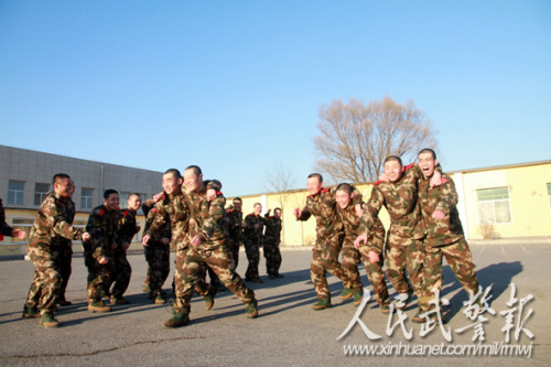 武警盘锦支队营造积极进取氛围提升新训质量(图)