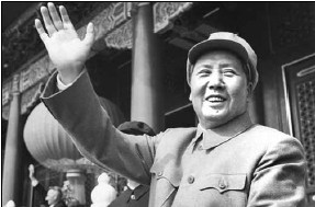 1954��10��1�ս���5���꣬ë�����찲�ų�¥�ϴ��ı��������е�Ⱥ�ڴ���