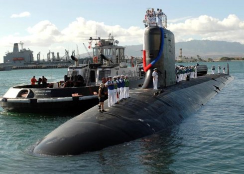 美国海军"弗吉尼亚"级核潜艇