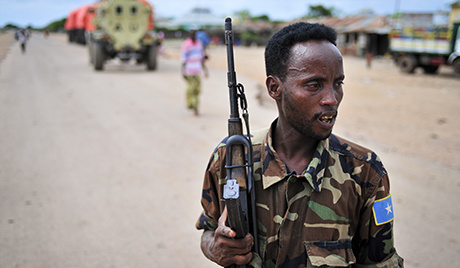 俄媒:索马里政府军夺回首都东北部一城市(图)