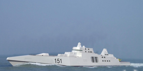 ���ӿƻõ��й�055����������ͼ