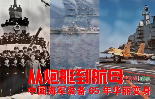 新中国海军壮大全纪录(组图) 新中国海军壮大全纪录(组图)