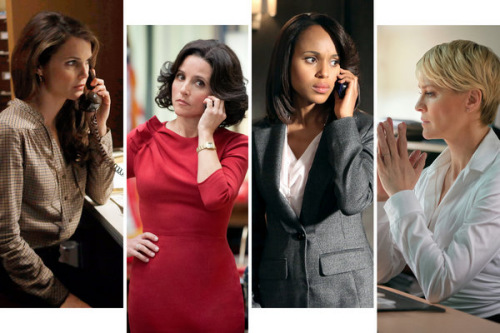 中扮演狡诈的克格勃间谍,朱莉娅·路易斯-德莱弗斯在《副总统》中扮演