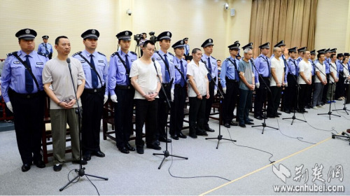 刘汉,刘维等上诉案公开开庭审理 直击庭审现场(图)(4)