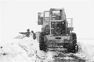 清雪开道 清雪开道