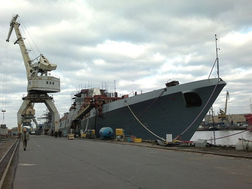 ����˹22350�ͻ������׽������ʲ�Ʒ򺣾��Ͻ���(Admiral Gorshkov)��(����ͼ)