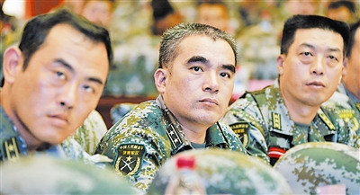 2014年初,第二炮兵某部进行野战训练.李鸿林 摄