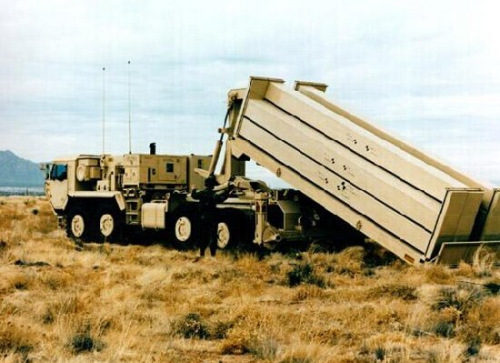 资料图:美国萨德防空导弹系统