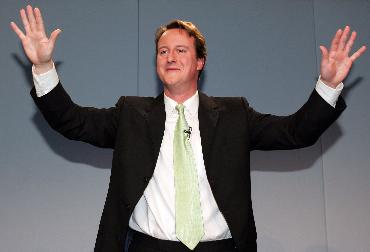 英国保守党的党魁戴维•卡梅伦 英国保守党的党魁戴维•卡梅伦