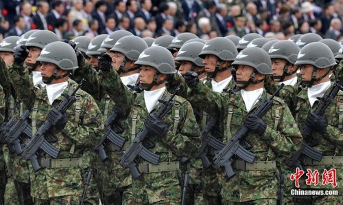资料图:日本自卫队成员