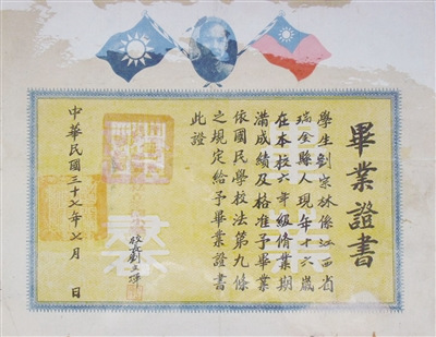 证件收藏见证时代变迁:民国身份证用指纹"防伪"