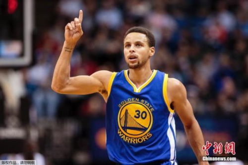 资料图:库里。 资料图:库里。