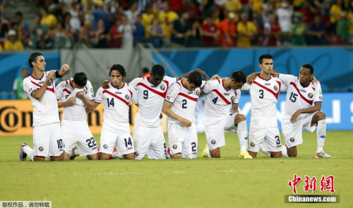 资料图:哥斯达黎加队。 资料图:哥斯达黎加队。