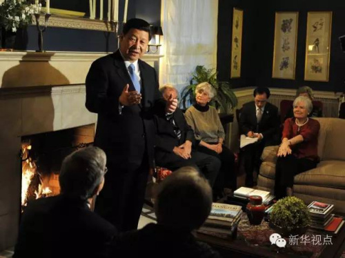 2012��2��15�գ�ϰ��ƽ��������˹��͢�������Ѳ�ۣ���ǰ���������Ѻ�ʡ��ίԱ��ίԱ���ٷ��˵ļ��л���1985����ʸõ�ʱ���龰���»��������������