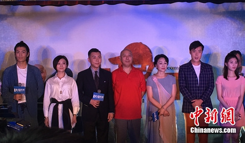 主创合影。 李萌 摄 主创合影。 李萌 摄