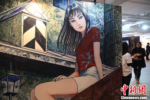 伊藤润二作品《富江》.  a target=_blank href=http://www.