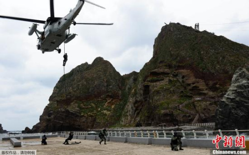 资料图:竹岛 资料图:竹岛