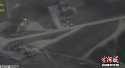 资料图:美军空袭叙利亚 资料图:美军空袭叙利亚