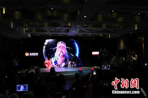 发布会现场所展示的动漫形象。<a target='_blank' href='http://www.chinanews.com/' >中新网</a>记者 宋宇晟 摄 发布会现场所展示的动漫形象。<a target='_blank' href='http://www.chinanews.com/' >中新网</a>记者 宋宇晟 摄