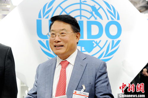 ���Ϲ���ҵ��չ��֯��UNIDO���ܸ��������ں�ŵ���������ڼ䡣 <a target='_blank' href='http://www.chinanews.com/'>������</a>���� ����ΰ ��