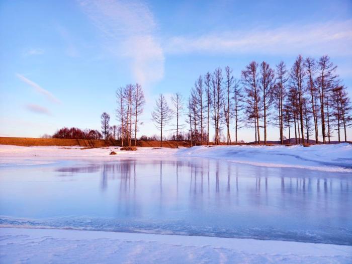 “中国冷极”冰雪勾勒春韵