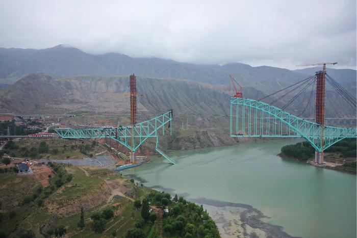 尖扎黄河特大桥钢绞线断裂