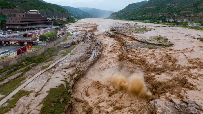 黄河壶口瀑布进入秋季最佳观赏期