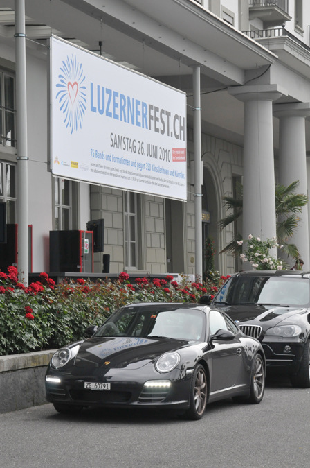 瑞士苏黎世街头豪车大搜罗