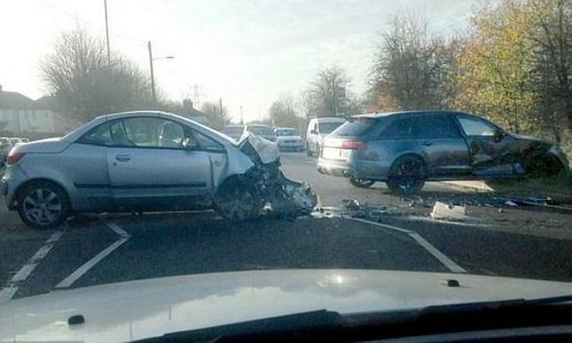 ���˺�ķ�µ�RS6ײ���ֳ����ع�