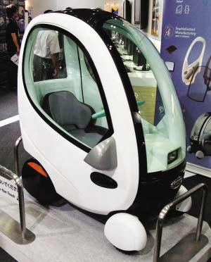 单座电动车huvo 重仅150公斤(图)