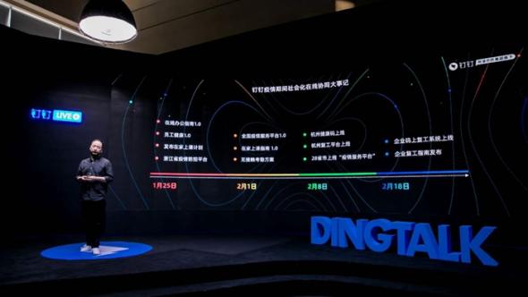 阿里钉钉数字化抗疫：为1000万家企业组织提升“免疫力”