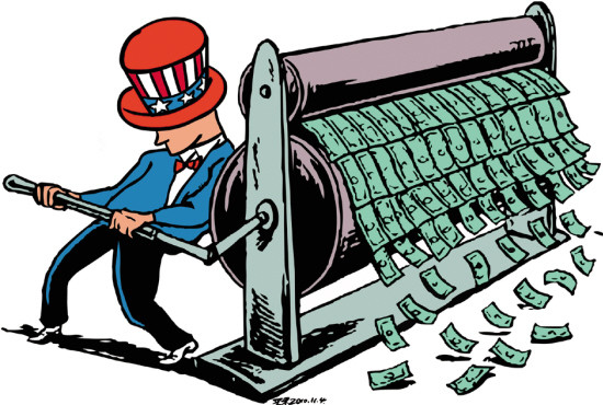 美国狂印钞票 金价再创新高