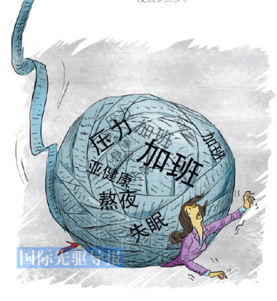 白领过劳现象调查:自称商务楼里的黑砖窑童工