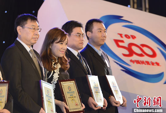 2013���й�����500ǿ��¯Ӫ���ܶ������½�����